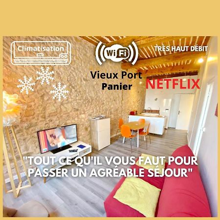 Vieux Port Proximite Panier Clim Central Cachet Marsella Exterior foto